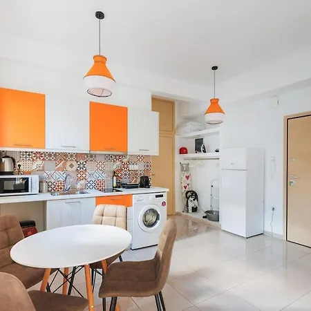 Colourful Cosy Apartment At Panormou Metro Station Athen Exterior foto